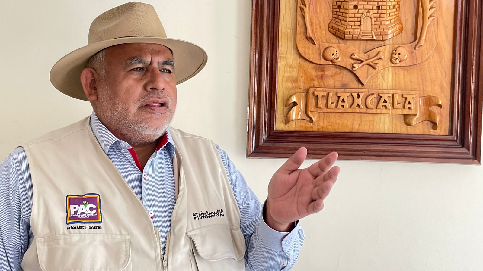 El PAC reprueba todo acto violento en contra de nuestros candidatos: Felipe Hernández Hernández